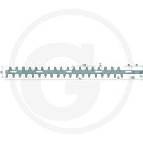 Gyvatvorės žirklių peilis Echo HC-1600, 69700506560, X411000380, X411000340, X411000110, 755,00 mm