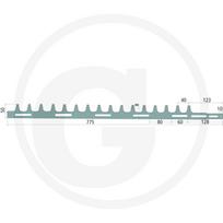 Peilis gyvatvorės žirklėms Stihl HS 72, HS 74, HS 75, HS 76, HS 80, HS 85, 42267106025, 42267106005 775,00 mm