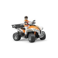 Bruder keturratis motociklas su figūrėlė, 63000