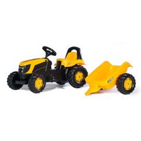 Rolly Toys traktorius su pedalais ir priekaba, 012619