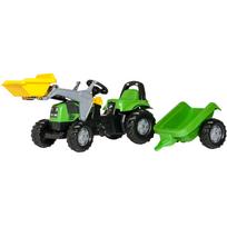 Rolly Toys traktorius su pedalais ir priekaba, 023196