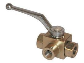 Hidraulinis kranas trišakis 3/8" KH3KSR06