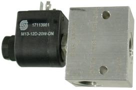 Elektrinis hidraulinis vožtuvas 2/2 SVP08NO 12VDC A06, SVP08NO001