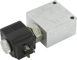 Elektrinis hidraulinis vožtuvas 2/2 EC10M NC 12VDC 1/2" BSP, EC10MNC001