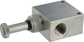Elektrinis hidraulinis vožtuvas 2/2 EC10M NC 24VDC 1/2" BSP, EC10MNC002