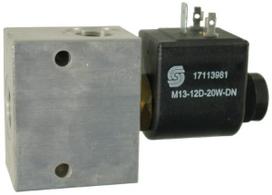 Elektrinis hidraulinis vožtuvas 2/2 SVP08NCR 24VDC A06, SVP08NCR002
