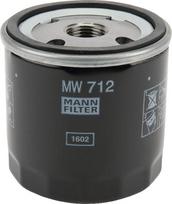 Tepalo filtras MANN-FILTER W712