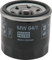 Tepalo filtras MANN-FILTER W641