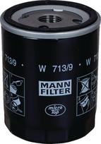 Tepalo filtras MANN-FILTER W7139