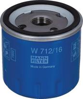 Tepalo filtras MANN-FILTER W71216