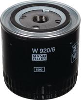 Tepalo filtras MANN-FILTER W9206