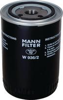Tepalo filtras MANN-FILTER W9362