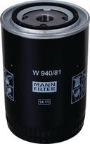 Tepalo filtras MANN-FILTER W94081