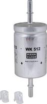 Kuro filtras MANN-FILTER WK512
