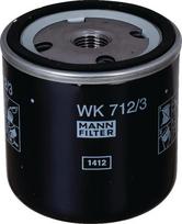 Kuro filtras MANN-FILTER WK7123