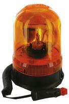 Magnetinis oranžinis švyturėlis 12V arba 24V Ø142 mm be lempučių Sacex LA25012