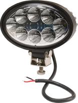 LED darbo žibintas ovalus 24W, 2240lm, 10/30V, 141.5x64.5x90mm, 8 LED LA10058