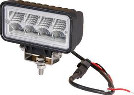 LED darbo žibintas stačiakampis 12W, 1136lm, 9/36V, 69x128mm, 8 LED LA10095