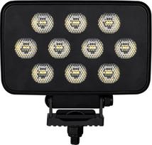 LED darbo žibintas stačiakampis 100W, 8950lm, 12/24V, 150x112x52.7mm20 LED LA10835