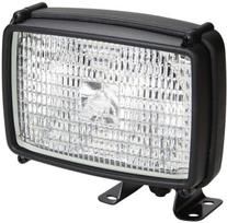 Darbo žibintas stačiakampis Halogen, 55/70W, 12/24V, 158x127x162mm, Hella 1GA006991041