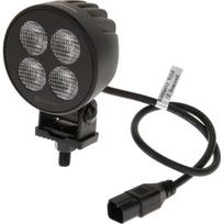 LED darbo žibintas apvalus 24W, 2556lm, 12/24V, 83.9x99.5x59mm 4 LED LA10831