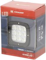 LED darbo žibintas kvadratinis 15W, 1800lm, 12-36V, 123x74x100mm,  9 LED LA10098
