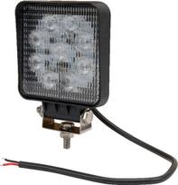 LED darbo žibintas kvadratinis 27W, 1800lm, 10-30V, 135x27.5x109mm, LA10051