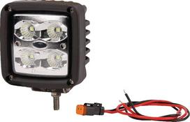 LED darbo žibintas kvadratinis 40W, 4500lm, 101x74.5x98mm 4 LED LA10091