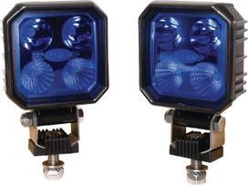 LED darbo žibintai purkštuvams du vienetai 9W, 1000lm, 10/30V, 133x39x90mm 4 LED LA10001