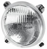 Priekinis žibintas Halogenas 12V, Ø144.5mm, Hella 1A3005649007