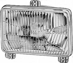 Priekinis žibintas Halogenas 12/24V, Hella 1AB006277127