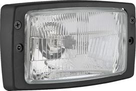 Priekinis žibintas Halogenas 12/24V, 184x102mm, LA80161