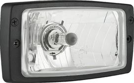 Priekinis žibintas Halogenas 12/24V, 184x102mm, LA80157