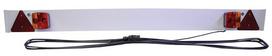 Priekabos žibintų komplektas 12V, 1680,00 mm, 12 metrų kabelis, 7 kontaktų gopart LA91286GP
