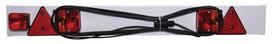 Priekabos žibintų komplektas 12V, 1215,00 mm, 12 metrų kabelis, 7 kontaktų gopart LA91282EUGP