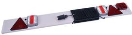 LED priekabos žibintų komplektas 12V, 1215,00 mm, 12 metrų kabelis, 7 kontaktų gopart LA91292GP
