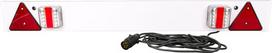 LED priekabos žibintų komplektas 12V, 1220,00 mm, 6 metrų kabelis, 7 kontaktų gopart LA65017