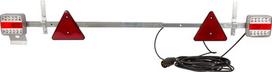 LED priekabos žibintų komplektas 12V, 1100,00 mm – 1600,00 mm, 7.5 metro  kabelis 7 kontaktų gopart LA65019