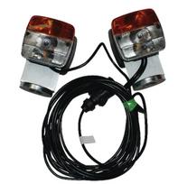 Priekabos žibintų komplektas su laidu 12V, 7,5 metro kabelis, 2,5 metro Ajba LA87976