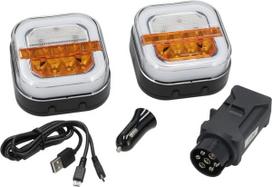 LED bevielis priekabos žibintų komplektas 12V, 24V LA60040FR