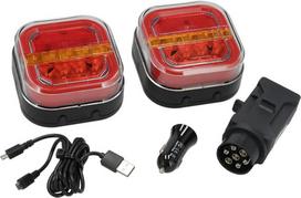 LED bevielis priekabos žibintų komplektas 12V, 24V LA60040R