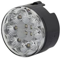 Galiniai žibintai LED, apvalus, 12V, Ø 66mm, 12 LED, Hella 2SB009001401