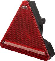 Galinis žibintas kairinis LED, 12/24V, raudona, 60.3x163mm, 1400300324