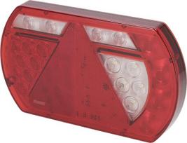Daugiafunkcinis galinis žibintas dešininis LED, 12V, 236x140x24.3mm, 6 kontaktų L26060P6RH1