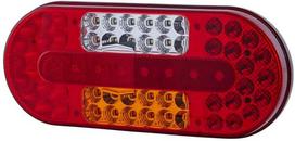 Galinis žibintas kairinis LED, stačiakampis, 10/30V, 323x38x134mm, Hella ValueFit 2VP357017011