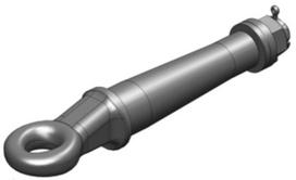 Priekabos sukabinimo kilpa apvali Ø50mm Scharmüller 006634500A02