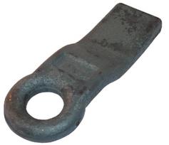 Priekabos sukabinimo kilpa virinama, lenkta PC35160