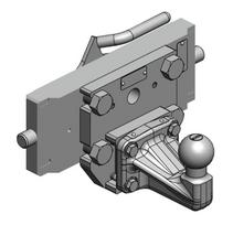 Priekabos prikabinimas su rutuliu K50 310 mm Scharmüller 03731003A02