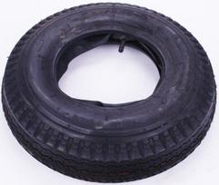 Padanga su kamera tiesiu ventiliu 4.00-8, V-47, 40084V47S