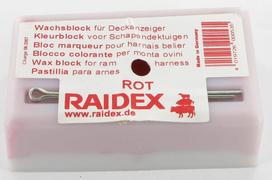 Avino diržo vakso blokas raudonas Raidex VV8035